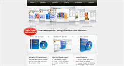 Desktop Screenshot of 3debookcover.com